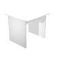 Scrivania a pannello Artexport Easy Bianco 800 x 800 x 720 mm