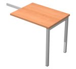 Allungo con gamba a ponte Team work l 800 x p 600 mm