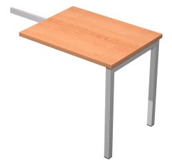 Allungo con gamba a ponte Team work l 800 x p 600 mm