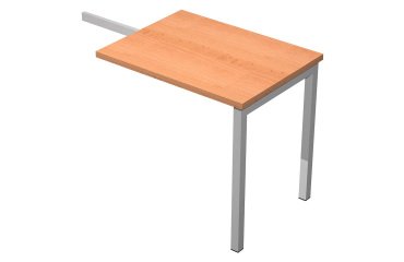 Allungo con gamba a ponte Team work l 800 x p 600 mm