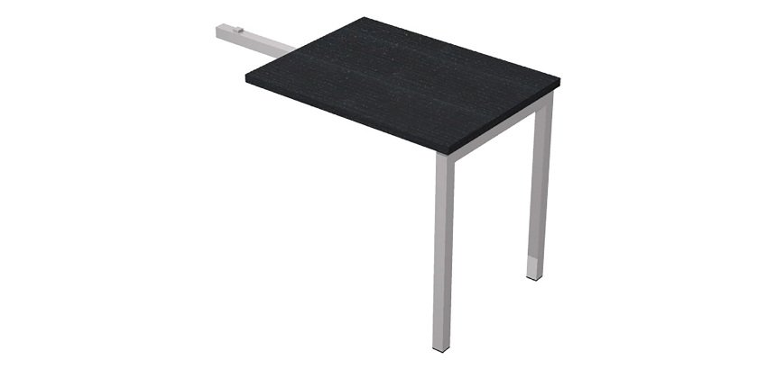 Allungo con gamba a ponte Team work l 800 x p 600 mm