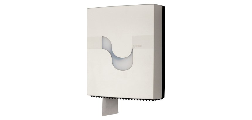 Dispenser carta igienica celtex Megamini Maxi Jumbo Plastica bianco