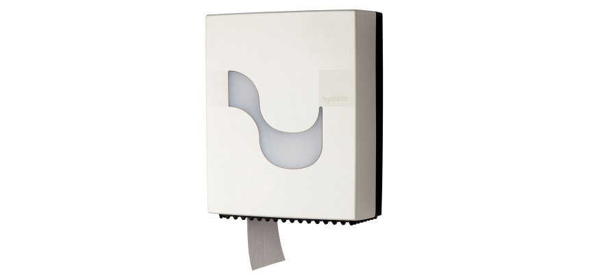 Dispenser carta igienica celtex Megamini Mini Jumbo Plastica bianco