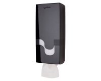 Dispenser carta igienica celtex Megamini interfogliata Plastica nero