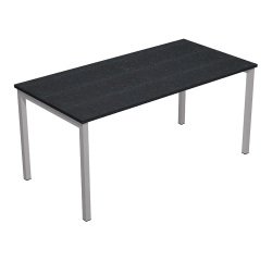 Team Work metal bridge leg desk, 80 x 74.5 cm high