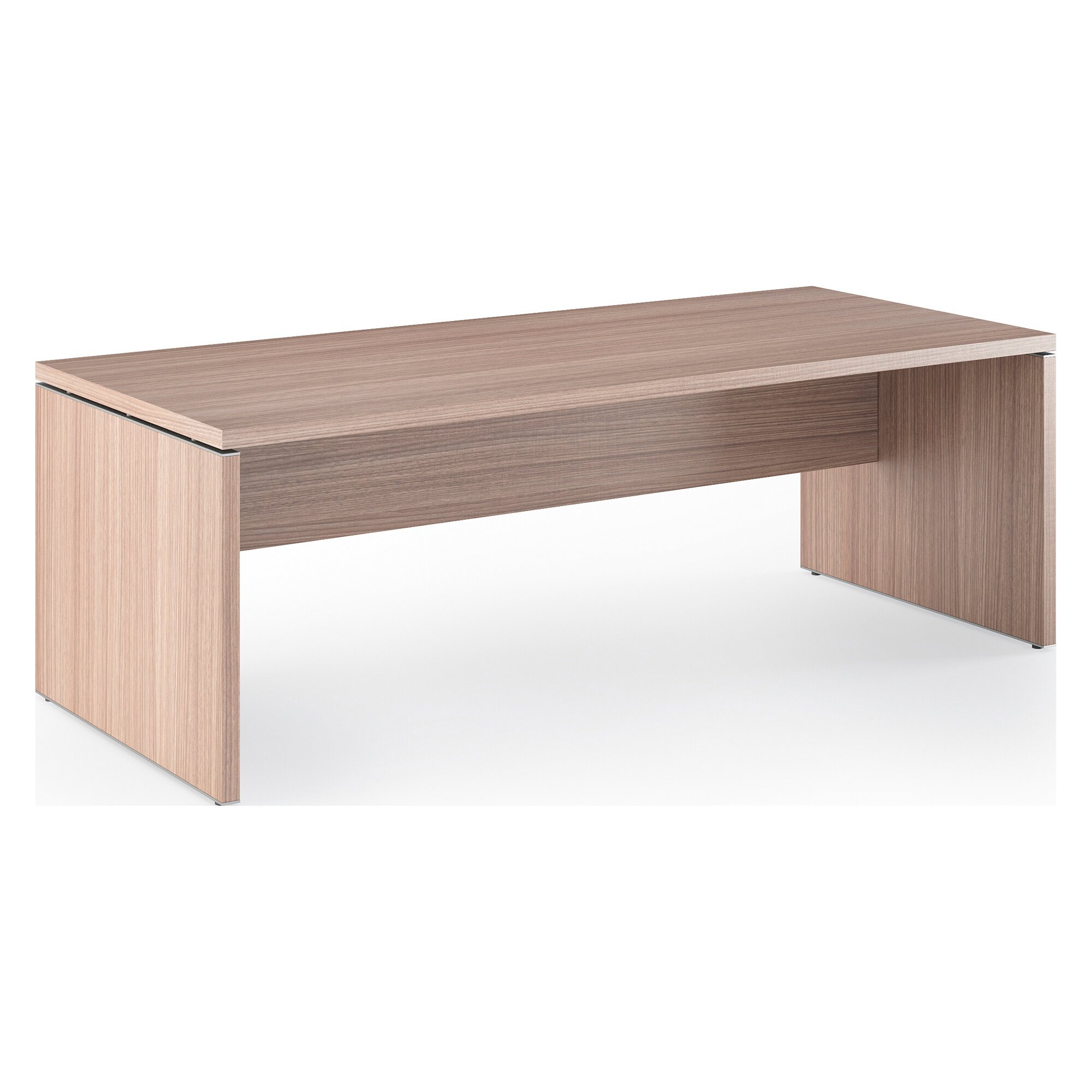 Scrivania direzionale con gambe a pannello Florida l 210 x p 90 x h 74 cm