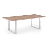 Tavolo riunione con gambe in metallo Artexport Flora Noce Arabis 2.200 x 1.000 x 740 mm