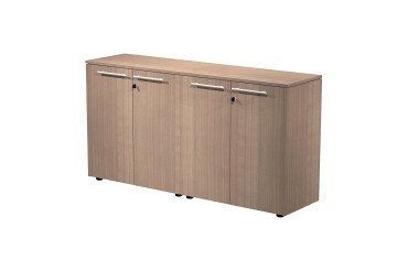 Mobile basso archivio 1 ripiano con ante in legno Artexport Florida / Florida 4 Noce Arabis 163 x 43 x 81,4 cm