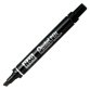 Pentel N60 Permanent Marker Medium Chisel 3.9-5.7 mm Black Waterproof Pack of 12