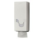 Dispenser per carta igienica interfogliata Celtex Magamini bianco