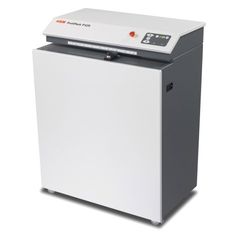Macchina perfora cartoni con attacco aspirapolvere HSM ProfiPack P425