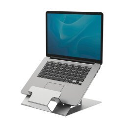 Supporto laptop inclinabile Fellowes Hylyft argento 238 x 246 x 6 mm