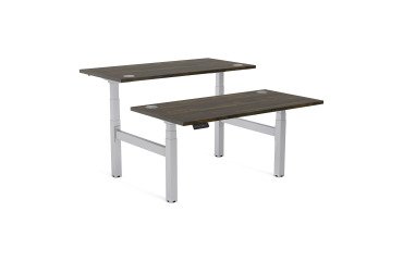 Scrivania Fellowes Cambio doppia ad altezza regolabile Noce 1.400 x 1.750 x 1.305 mm