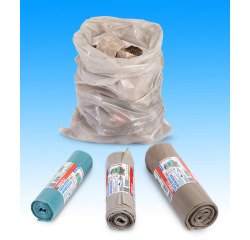 Sacchi per calcinacci GEKO 25 lt Ambra 40 x 70 cm 10 unità