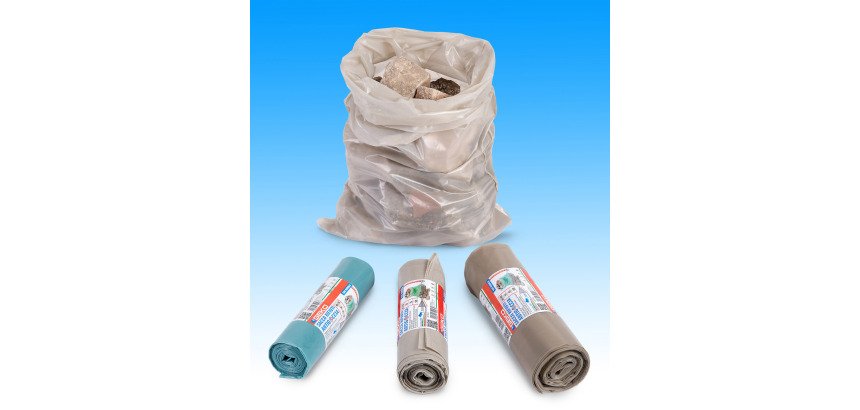 Sacchi per calcinacci GEKO 25 lt Ambra 40 x 70 cm 10 unità