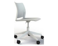 Sedia interlocutore Collettività UNISIT ALPHA APGB PPL bianco