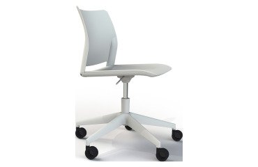 Sedia interlocutore Collettività UNISIT ALPHA APGB PPL bianco