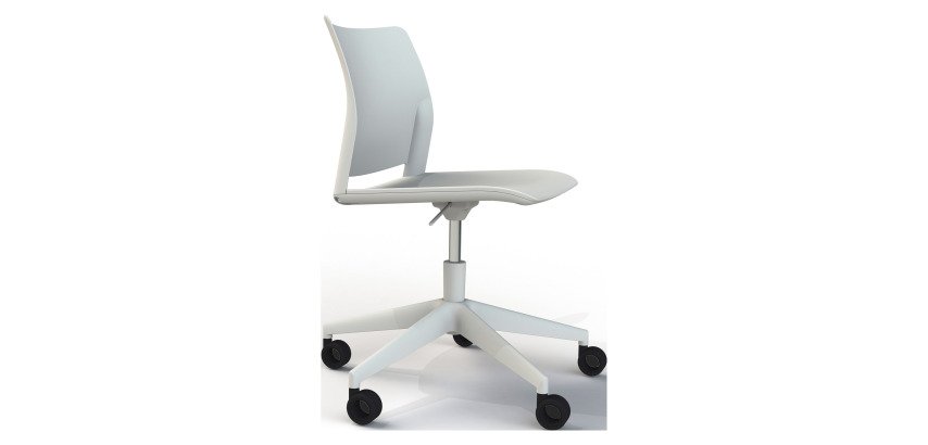 Sedia interlocutore Collettività UNISIT ALPHA APGB PPL bianco