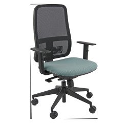 Sedia semidirezionale ergonomica Roma Blaze Unisit con braccioli 1D inclusi