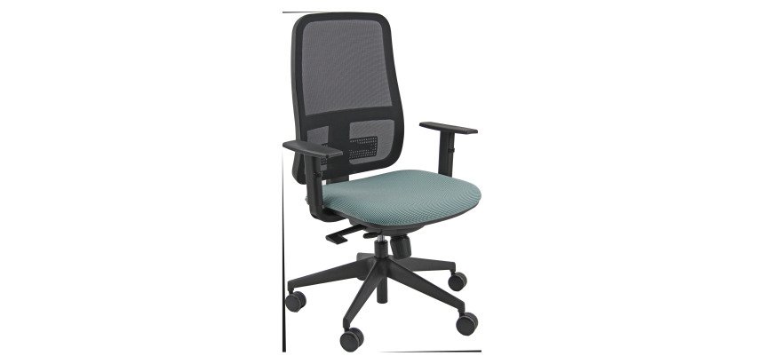 Sedia semidirezionale ergonomica Roma Blaze Unisit con braccioli 1D inclusi