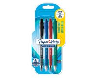 Penne a sfera Paper Mate FlexGrip Ultra assortiti 4 unità