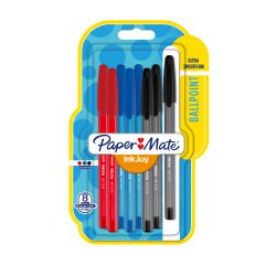 Penne a sfera Paper Mate InkJoy 100 ST assortiti 8 unità