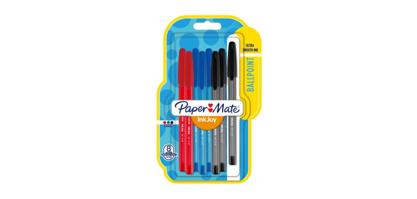 Penne a sfera Paper Mate InkJoy 100 ST assortiti 8 unità