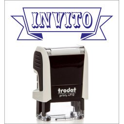 Timbro Trodat Printy 4910 "Invito" bianco