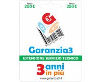 Estensione del servizio tecnico Garanzia3 fino a 250 euro