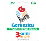 Estensione del servizio tecnico Garanzia3 fino a 250 euro