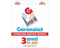 Estensione del servizio tecnico Garanzia3 fino a 500 euro
