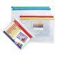 Buste con zip ErichKrause 2937 A5 trasparente pvc 12 unità