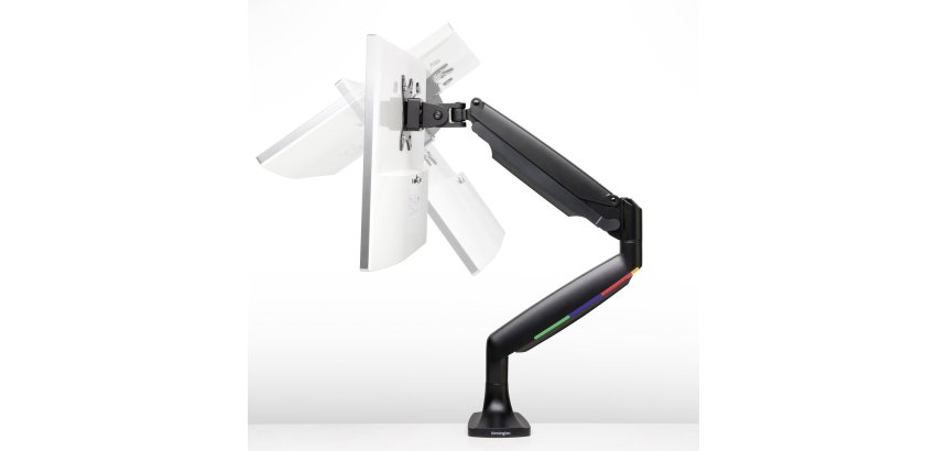 KENSINGTON Braccio porta monitor singolo ad altezza regolabile one-touch SmartFit®, fino a 34”, nero