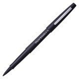 Penne con punta in fibra Paper Mate Flair nero 12 pezzi