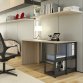 Postazione lavoro con libreria Artexport Home Office 2767BX Bianco, nero 1.400 x 690 x 702 mm