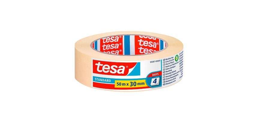 Nastro per mascheratura tesa 50 m x 25 mm