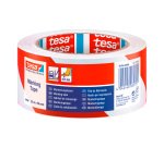 Nastro per segnalazione temporanea tesaflex® 60760 bianco/rosso, 50 mm x 33 m