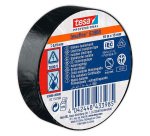 Nastro isolante tesa Professional 53988 10 m x 15 mm nero