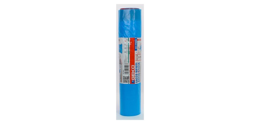Sacchi per rifiuti GEKO Blu 10 unità da 120 l