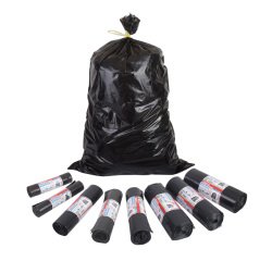 Sacchi neri professionali per rifiuti GEKO 10 unità da 140 L