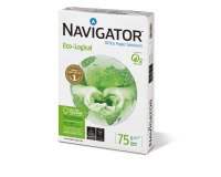 Carta A4 Navigator Ecological 75g 5 risme da 500 fogli - Carta per stampa e fotocopie