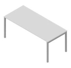 Scrivania con gambe a ponte p 80 x h 75,5 cm Miami