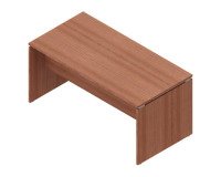Miami desk panel legs depth 80 x height 75.5 cm