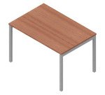 Miami desk bridge legs depth 80 x height 75.5 cm