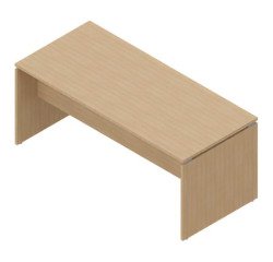 Scrivania con gambe a pannello p 80 x h 75,5 cm Miami