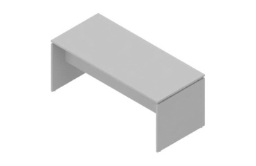 Scrivania con gambe a pannello p 80 x h 75,5 cm Miami