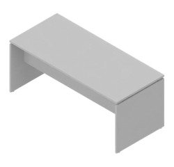 Scrivania con gambe a pannello p 80 x h 75,5 cm Miami