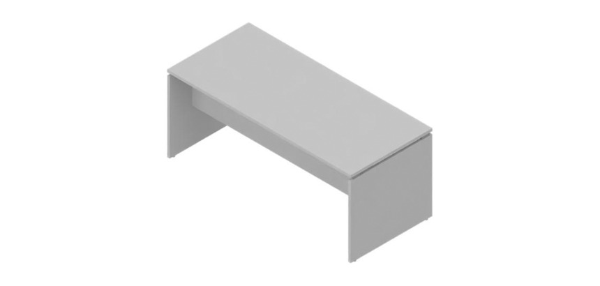 Miami desk panel legs depth 80 x height 75.5 cm