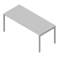 Miami desk bridge legs depth 80 x height 75.5 cm