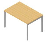 Scrivania con gambe a ponte p 80 x h 75,5 cm Miami